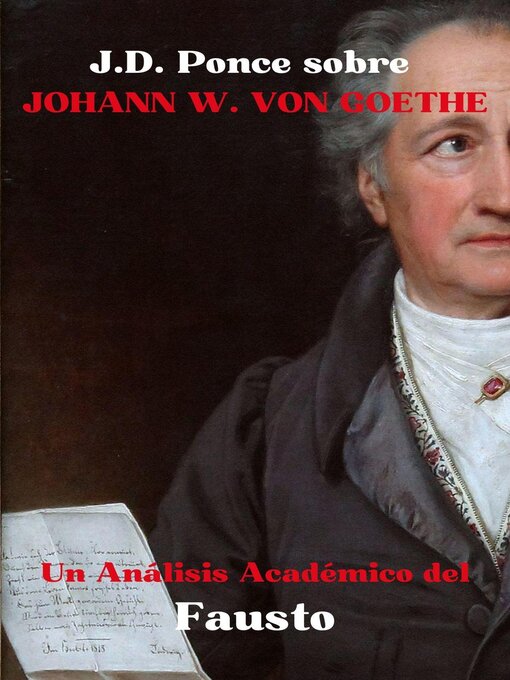 Title details for J.D. Ponce sobre Johann W. Von Goethe by J.D. Ponce - Available